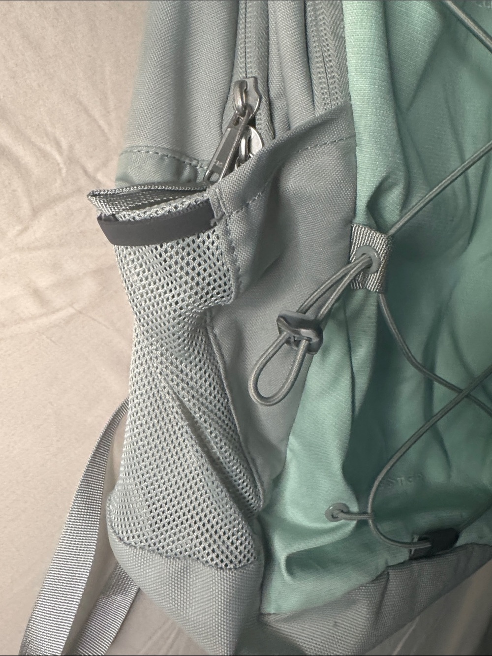 The North Face Jester Mint and Gray Daypack Backpack - Picture 3 of 9